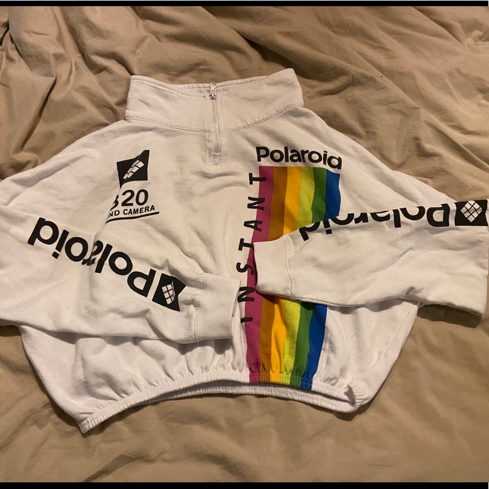 Cropped sweatshirt